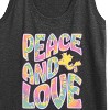 Women's - Peanuts - Peace & Love Woodstock Graphic Racerback Tank - 2 of 4