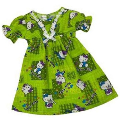 Doll Clothes Superstore Green Kitten Nightgown Fits 18 Inch Like American Girl Our Generation