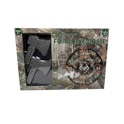 Waloo Sports Realtree Foam Axe Throwing Game - 3pc