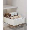 TROPOW Pull Out Cabinet Organiser - Kitchen Cupboard Organiser - Pull Out Kitchen Storage - No Drilling and Nailing Required - White - 3 of 4