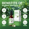 Mulittea 1800mg Soursop Graviola Liquid Drop Supplement - for Immune & Gut Health Support - 2 Fl Oz - 3 of 4