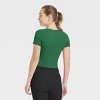 Women's Everyday Soft Cropped Short Sleeve T-Shirt - All In Motion™ - 2 of 3