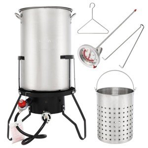 Karl Home 50QT Single Burner High Pressure Propane Turkey Fryer - 1 of 4