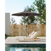 9FT Outdoor Patio Umbrella, Market Umbrella with Push Button Tilt and Crank, 8 Sturdy Ribs UV Protection - 4 of 4