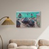 Art Remedy Monet - Departure of the boats Etretat Classic Monet Art Prints Framed - 2 of 4