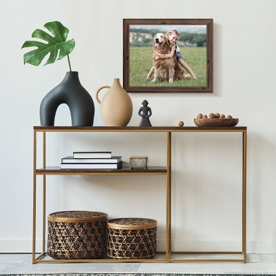 Classic Brown 16x20 Wooden Wall Picture Frame