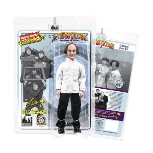 The Three Stooges 8 Inch Action Figures Series: Idle Roomers [House Keeper Edition] Larry - 1 of 2