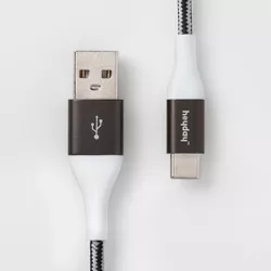 heyday™ USB-C to USB-A Braided Cable