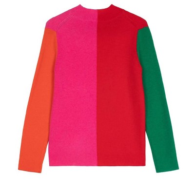 Girl Kids Candy Color-Block Sweater - JNBY