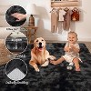 Runner Rug,Non-Slip Stain Resistant Fluffy Nursery Rug,Ultra Soft Shag Throw Carpet Solid Color Indoor Floor Carpet for Bedroom - 4 of 4
