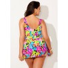 Swimsuits for All V-Neck Swimdress (Plus Sizes Available) - 3 of 4