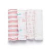Pure FIber Kid's Elephant Rayon Bamboo Swaddle Set - 2 of 3