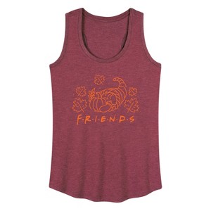 Women's - Friends - Cornucopia Graphic Racerback Tank - 1 of 4