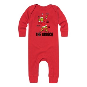 Boys' Dr. Seuss The Grinch Christmas A Heart Two Sizes Too Small  - Red - 18 Months - 1 of 3