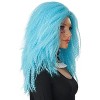 California Costumes Crimped N Kooky Adult Wig (Blue) - 2 of 3