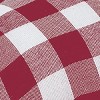 Collections Etc Buffalo Check Bar Stool Cushion - 3 of 3