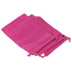 Unique Bargains Wedding Gift Microfiber Soft Drawstring Storage Bag 3 Pcs - 1 of 3