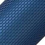 sandblasted dark blue