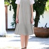 Anna-Kaci Women's Ruffled Cap Sleeve Maxi Slit Dress - 2 of 4