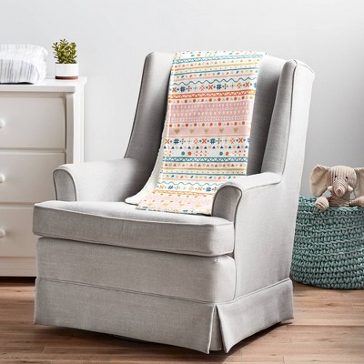 Lush Décor Soft Faux Shearling Baby Blanket