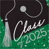 Creative Converting 2025 Graduate School Spirit Emerald Green Tableware and Decor Kit 18ct - 4 of 4