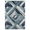 Luxe Weavers Modern Wood Geometric Indoor Area Rug - 2 of 4