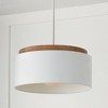 Capital Lighting Liam 1 - Light Pendant in  Light Wood/White - 2 of 4