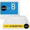 Simply Air Filter, MERV 8, 6 Pack, Furnace Air Filter for HVAC - 2 of 4