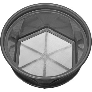 Sluice Fox 13 1/4 inch gold classifier prospecting pan - stainless steel mesh sifting pan fits atop 5 gallon bucket; mealworm strainer - 1 of 2