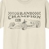 Vintage Formula Racing Grand Champion Crew Neck Short Sleeve Natural Men's T-shirt - 2 of 3