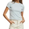 Women's Katz Short Sleeve Shirt - perfectwhitetee - 2 of 4