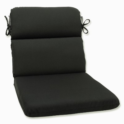 Pillow Perfect 40 5x21 Ecom Canvas Outdoor Chair Cushion Black Uv   GUEST Ce053c52 E783 4220 8e53 847000c92022