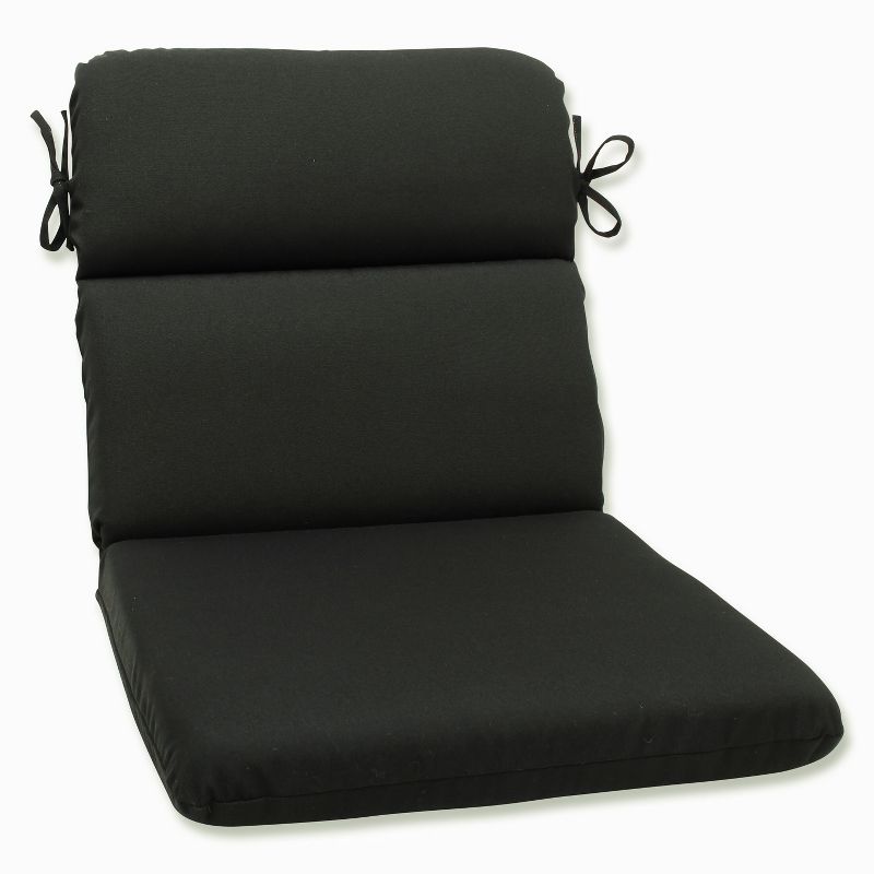 Pillow Perfect 40.5"x21" ECOM Canvas Outdoor Chair Cushion, 1 of 4