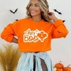 Simply Sage Market Women's Graphic Sweatshirt Hey Boo Ghost - 2 of 4