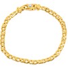 Pompeii3 Men's 14k Gold (17gram) or Platinum (24gram) 5mm Link Bracelet 8.5" - 4 of 4