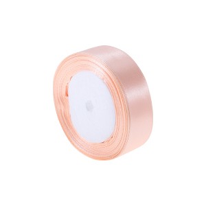 Unique Bargains Ribbons for Crafts Satin Decorative Multipurpose for Gift Wedding and Hair Accessories Polyester 866.14"x0.98" 1 Pc - 1 of 4