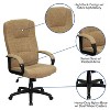 Emma and Oliver High Back Fabric Executive Swivel Office Chair with Arms - 3 of 4