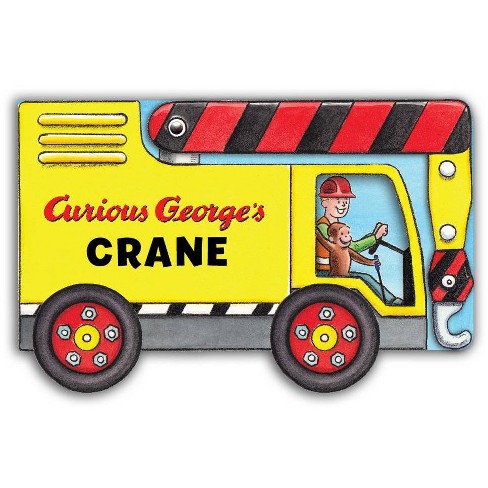 Curious George's Crane (Mini Movers Shaped Board Books) - by  H A Rey - image 1 of 1