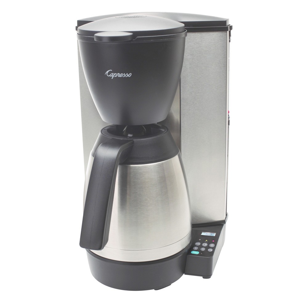 Capresso MT600 PLUS 10-Cup Programmable Coffee Maker Stainless Steel with Thermal Carafe - 485.05