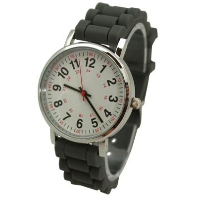 Olivia Pratt Nurse, Medical Professionals and Students Solid Silicone Bold Numbers Women Watch - image 2