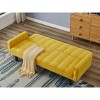 NicBex 73.62 Inch Linen Button Tufted Convertible Sofa Bed with Wood Legs for Living Room,Office,Apartment,Bedroom - 2 of 4