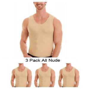 3-Pack Insta Slim Big & Tall Compression Muscle Tank MS0003BT - 1 of 4