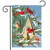 Briarwood Lane Snowfall Birdhouse Winter Garden Flag Cardinals Fi - 2 of 4