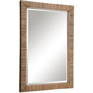 Uttermost Cape Natural Rattan 28 3/4" x 41" Wall Mirror - 1 of 1