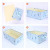 REGALWOVEN Chrysanthemum Print Collapsible Fabric Storage Bin with Handles 2 Pcs - 3 of 4