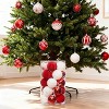 25pcs Christmas Balls Bulk Tree Filler Ornaments,Holiday Decor Essential for Gift Wrapping - 3 of 3