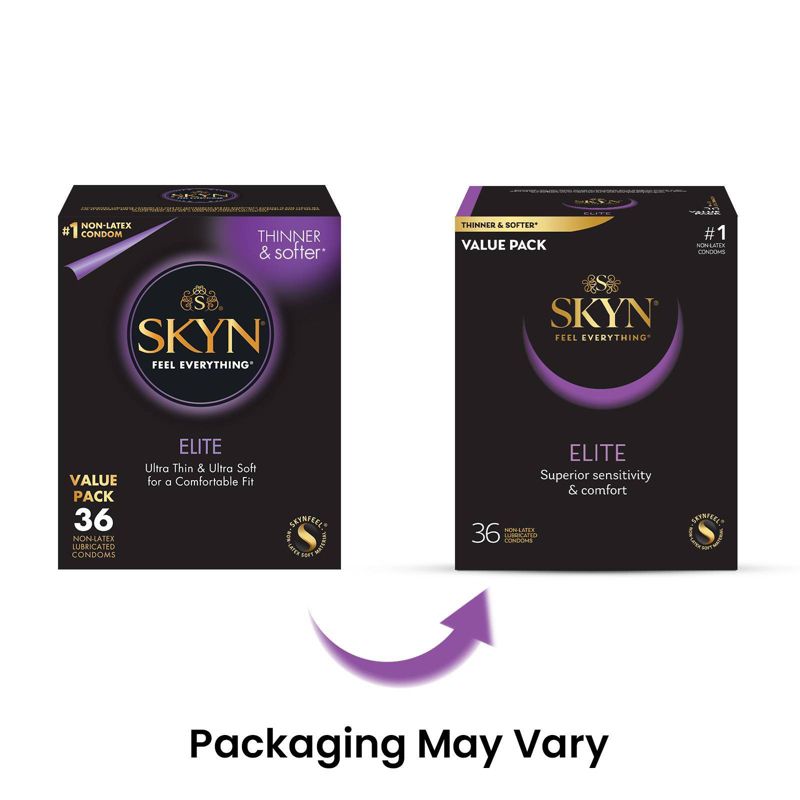 SKYN Elite Non-Latex Lubricated Condoms , 4 of 11