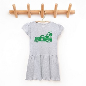 The Juniper Shop Shamrock Truck Toddler Graphic Dress - 1 of 3