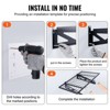 Munora 3ft x 2ft Heavy Duty Wall Mounted Garage Shelving (2-Pack) - 500 lbs Total Capacity Storage Rack - 4 of 4