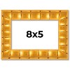 PosterPalooza | 8x5 Bamboo Picture Frame, UV Acrylic, 4 Finishes - Brown, Black, Gold, and Natural - 2 of 4